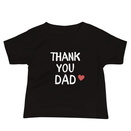 Thank you Dad Baby Father's Day Tee
