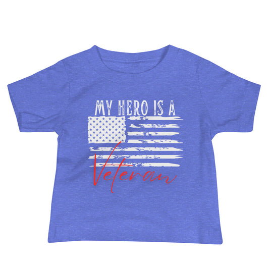 My hero is...Baby Veterans Day Tee