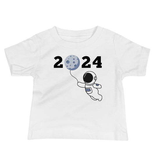 Make Space for 2024 Baby New Years Tee