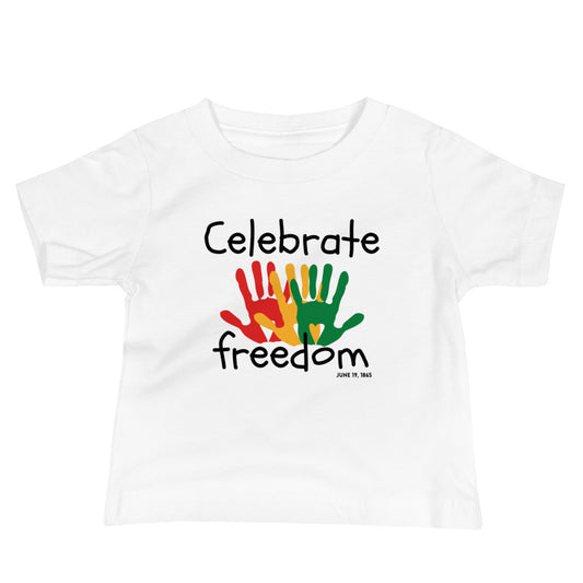 Celebrate freedom Baby Juneteenth T-shirt
