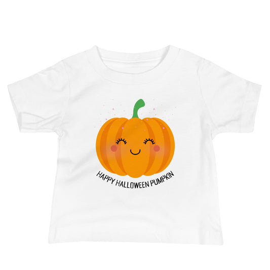 Happy Halloween Pumpkin Baby Tee