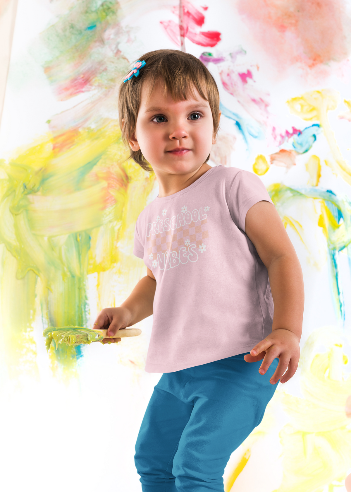 Preschool vibes Toddler Back to school Tee