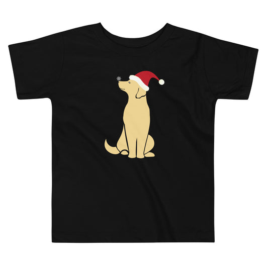 Christmas Puppy Toddler Holiday Tee