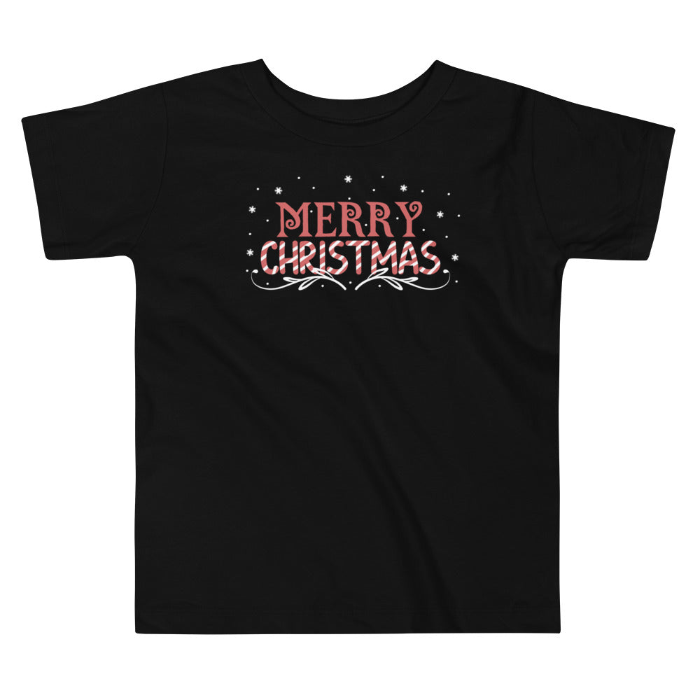 Merry Christmas Toddler Holiday Tee