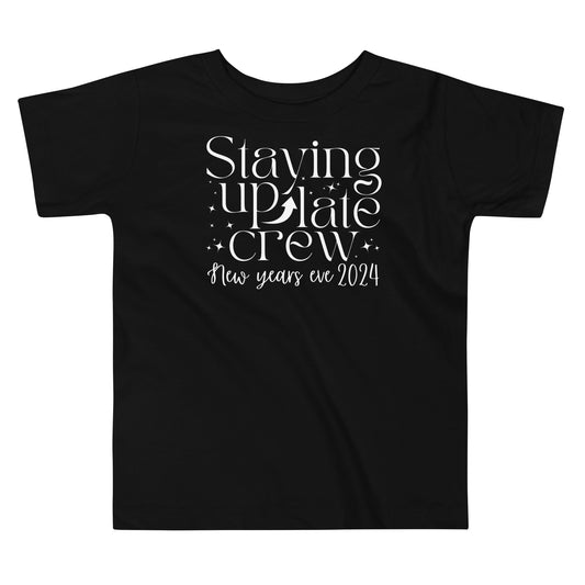 Staying up late crew Toddler New Year Tee
