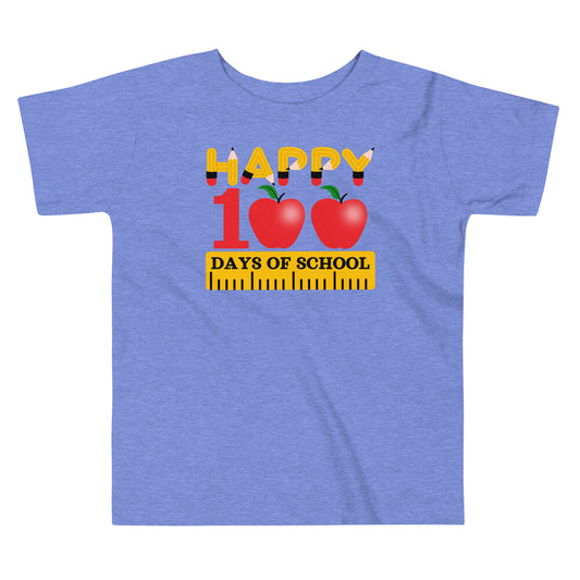 Happy 100 Days of School Toddler T-shirt