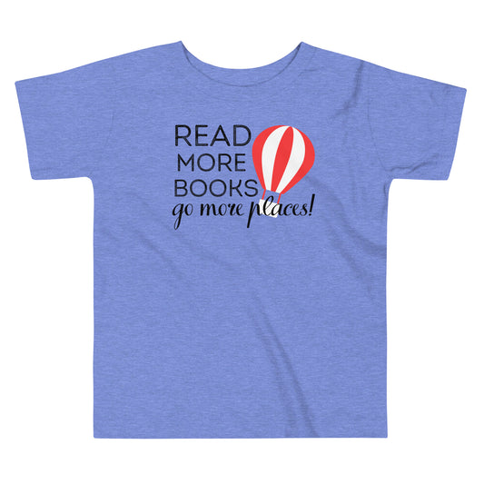 Read more books! Toddler Dr. Seuss T-shirt