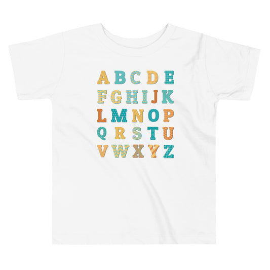 Alphabet Toddler Back to School Tee