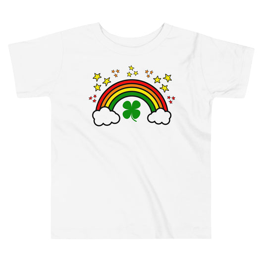 Lucky Rainbow Toddler Short Sleeve Tee