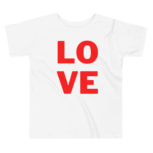 LOVE Toddler Valentine T-shirt