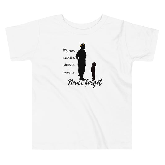 Never Forget My Mom Memorial Day Toddler Tee