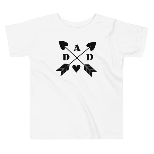 Dad with arrows Toddler Father's Day T-shirt