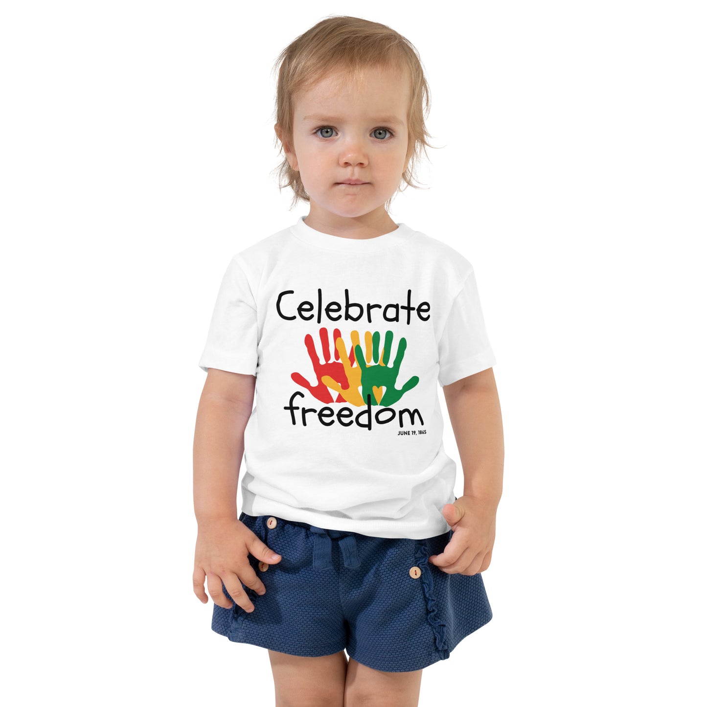 Celebrate freedom Toddler Juneteenth T-shirt