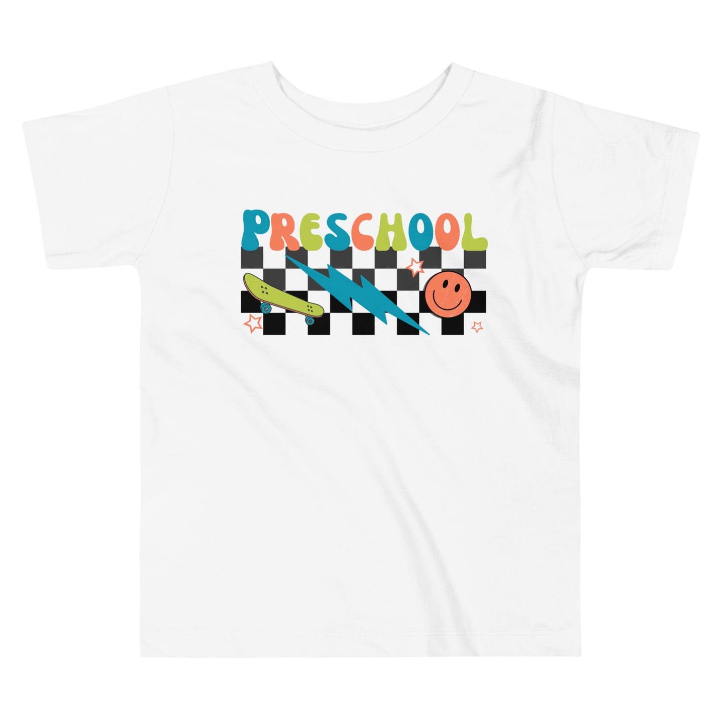 Retro preschool Toddler Back to School T-shirt