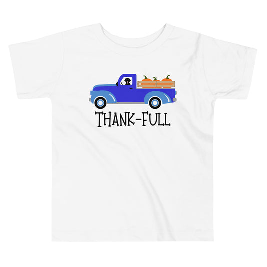 Thank-FULL Toddler Thanksgiving T-shirt