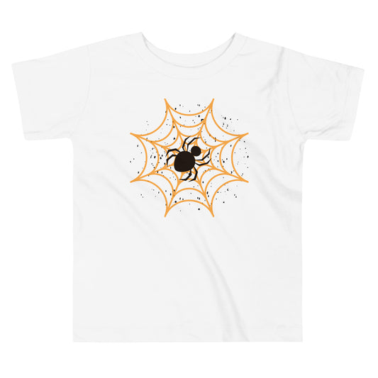 Spider Web Toddler Halloween T-shirt