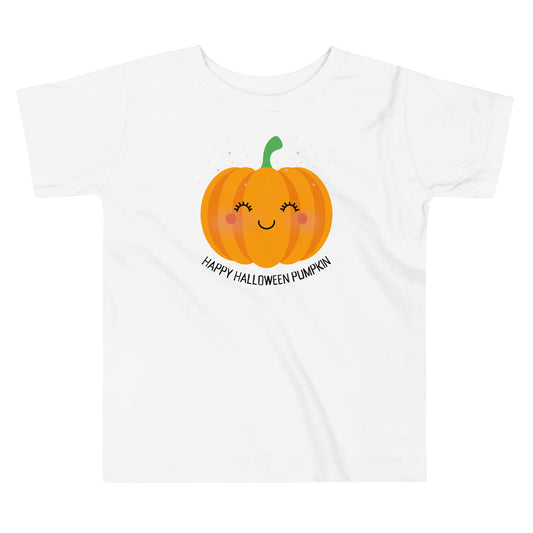 Happy Halloween Pumpkin Toddler T-shirt