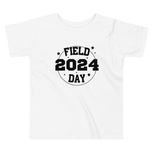 Field Day 2024 Toddler T-shirt in Black
