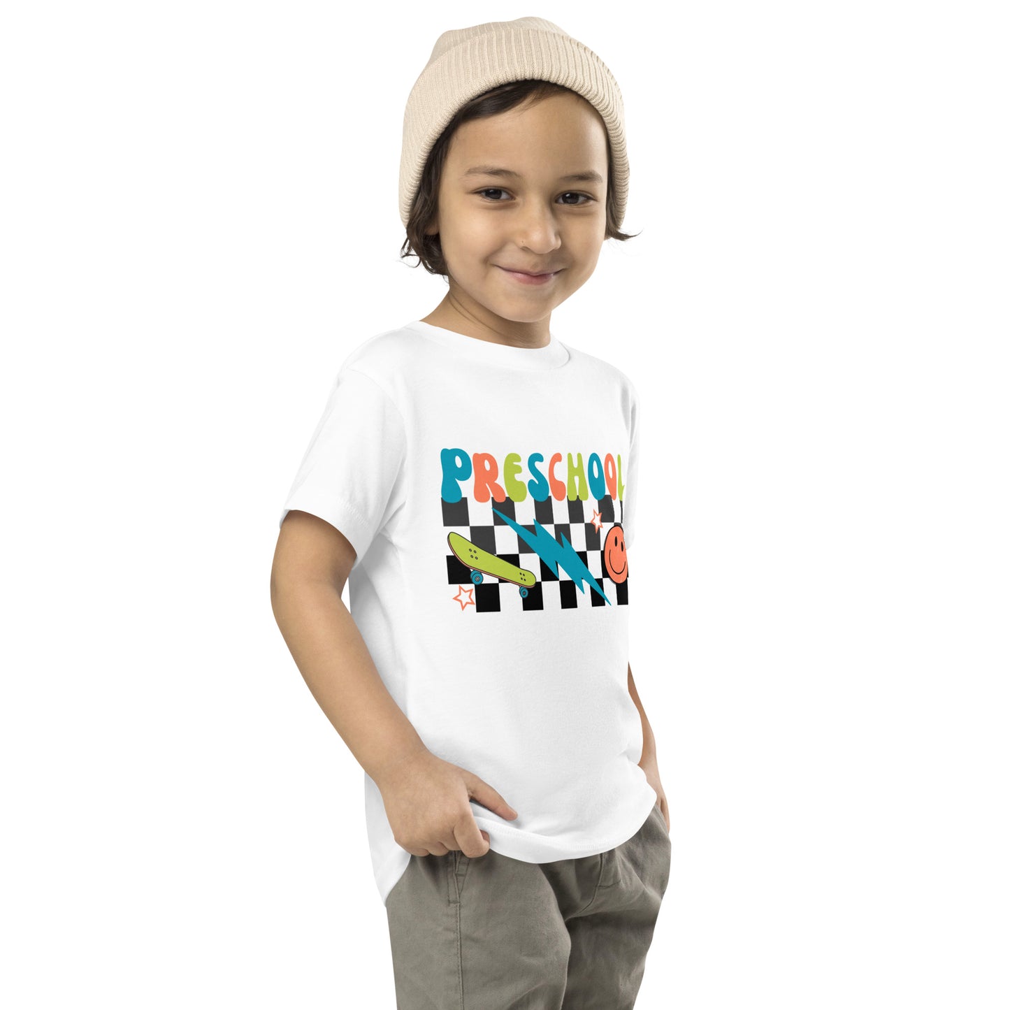 Retro preschool Toddler Back to School T-shirt