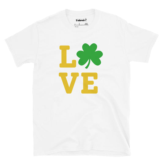 Shamrock LOVE Adult Unisex T-Shirt