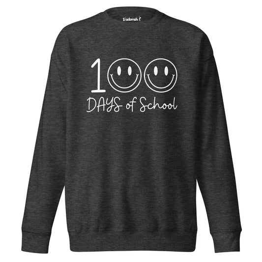 100 Days of School Adult Unisex Sweatshirt