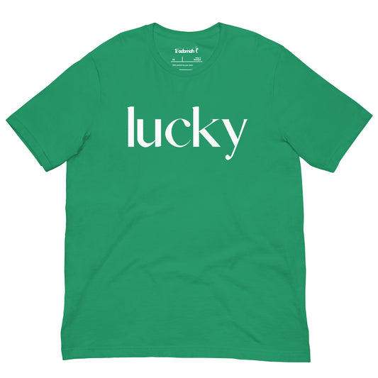 Lucky Adult Unisex t-shirt