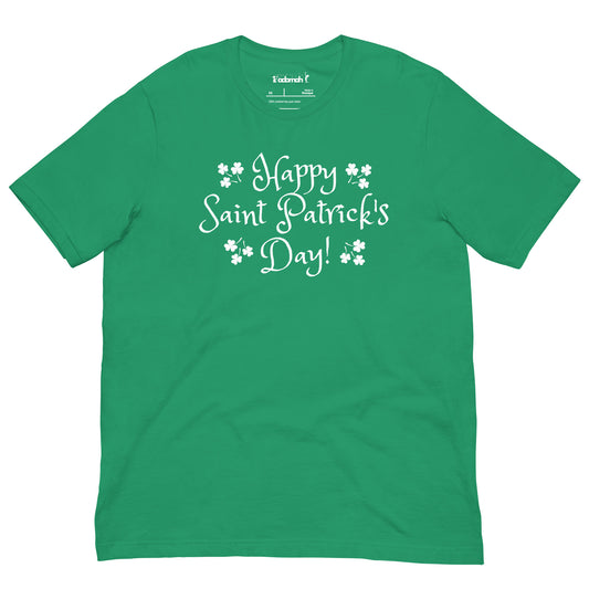 Happy Saint Patrick's Day Adult Unisex t-shirt