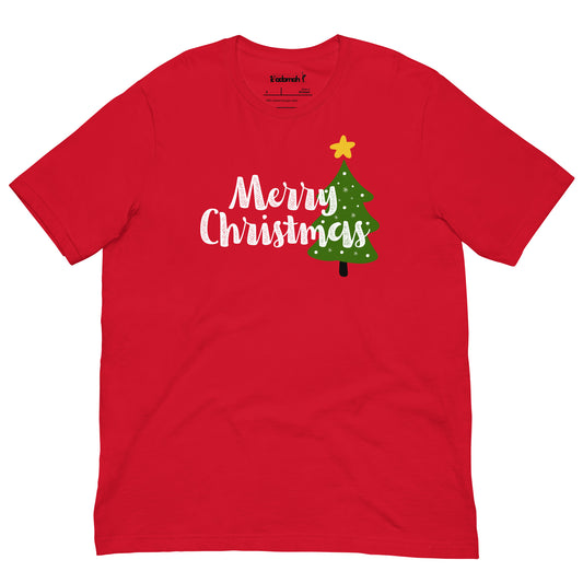 Merry Christmas Teen Unisex Holiday T-shirt