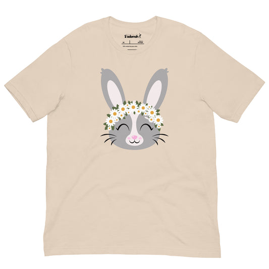 Daisy Crown Bunny Teen Unisex T-shirt