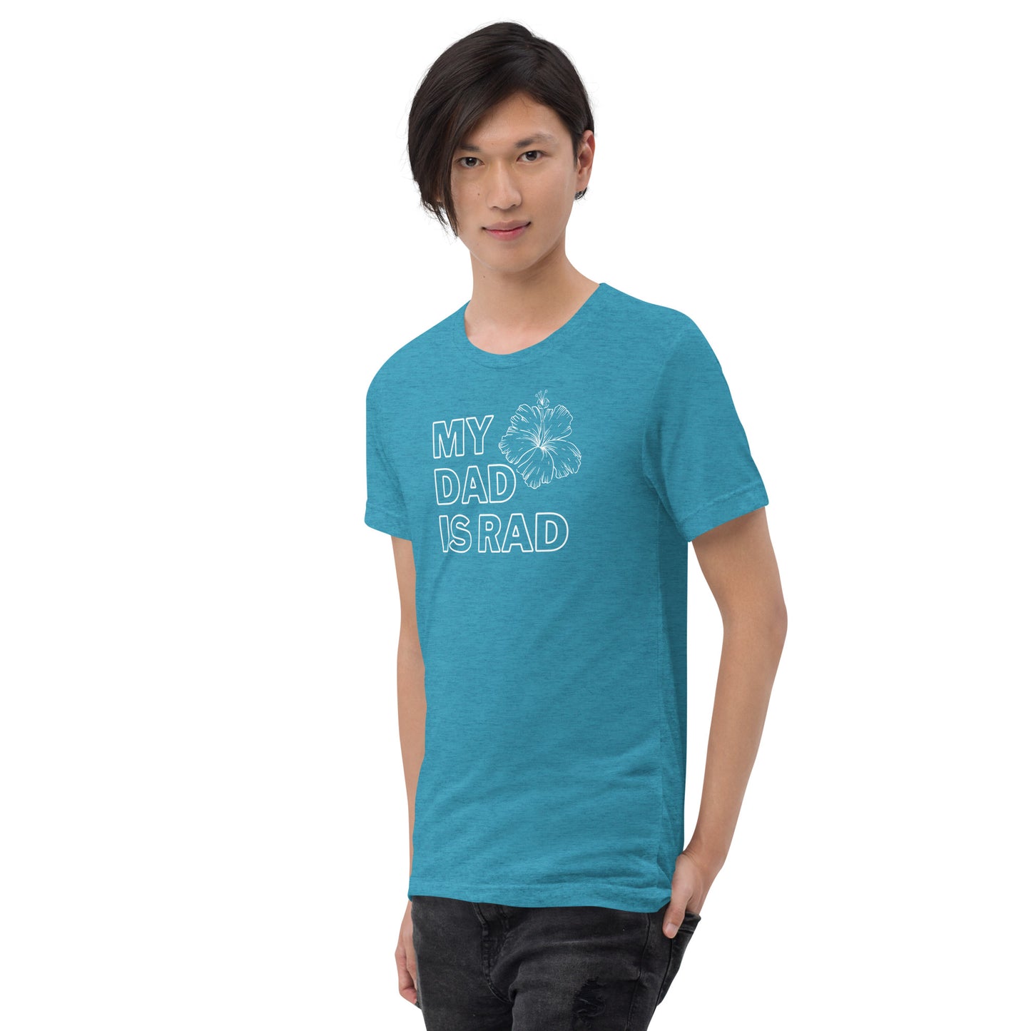 My Dad is Rad Teen Father's Day Unisex T-Shirt