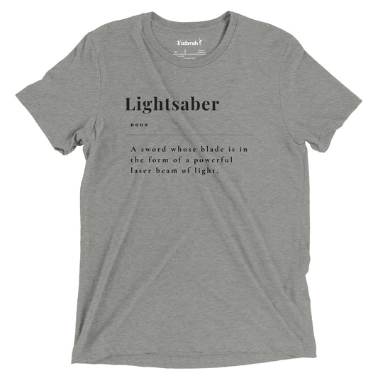 Lightsaber Definition Adult May the 4th T-shirt