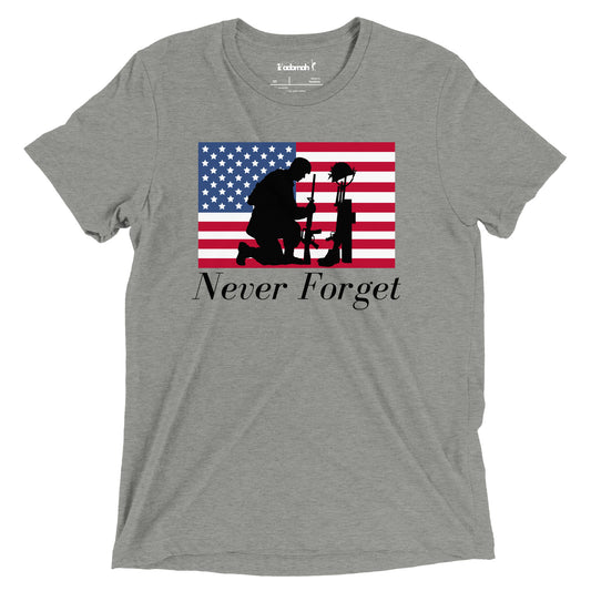 Never Forget Adult Memorial Day T-shirt