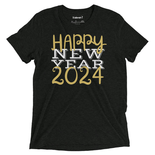 Happy New Year 2024 Adult Unisex T-shirt