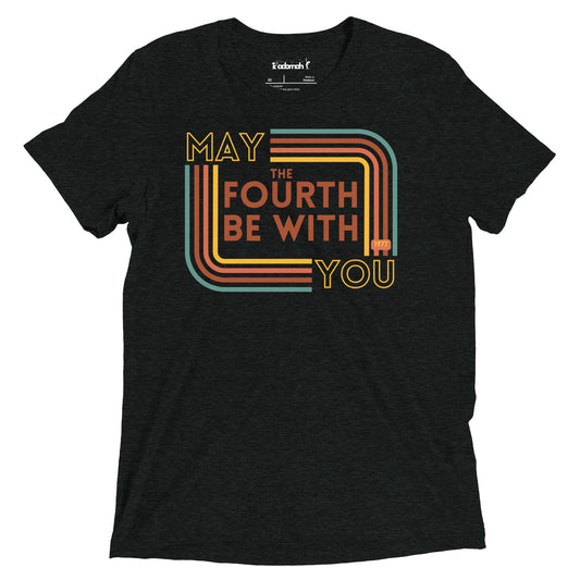 May the Fourth Be With You 1977 Adult T-shirt