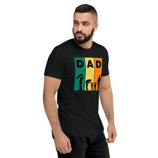 DAD Adult Unisex Retro Father's Day T-shirt