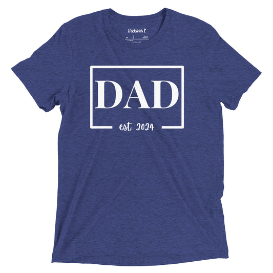Dad EST. 2024 Adult Father's Day T-shirt