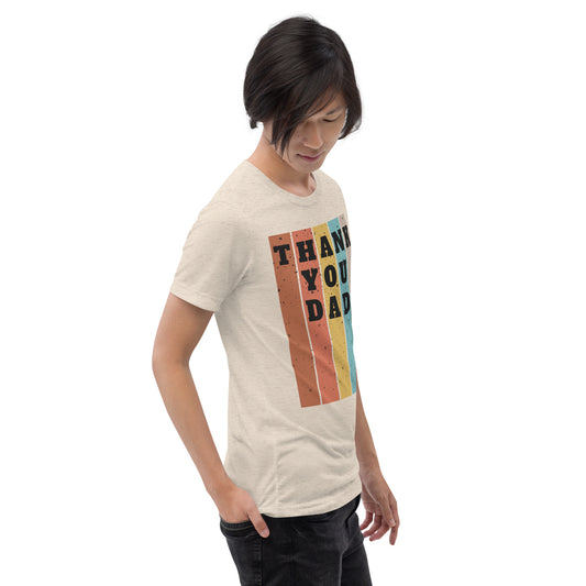 Thank you Dad Teen Unisex Father's Day T-Shirt