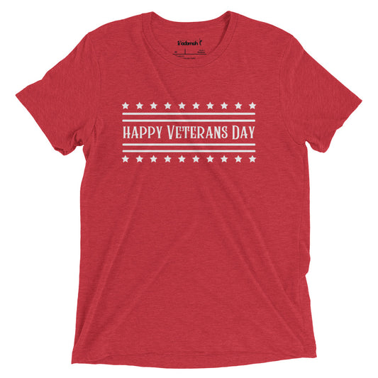 Happy Veterans Day Adult Unisex t-shirt