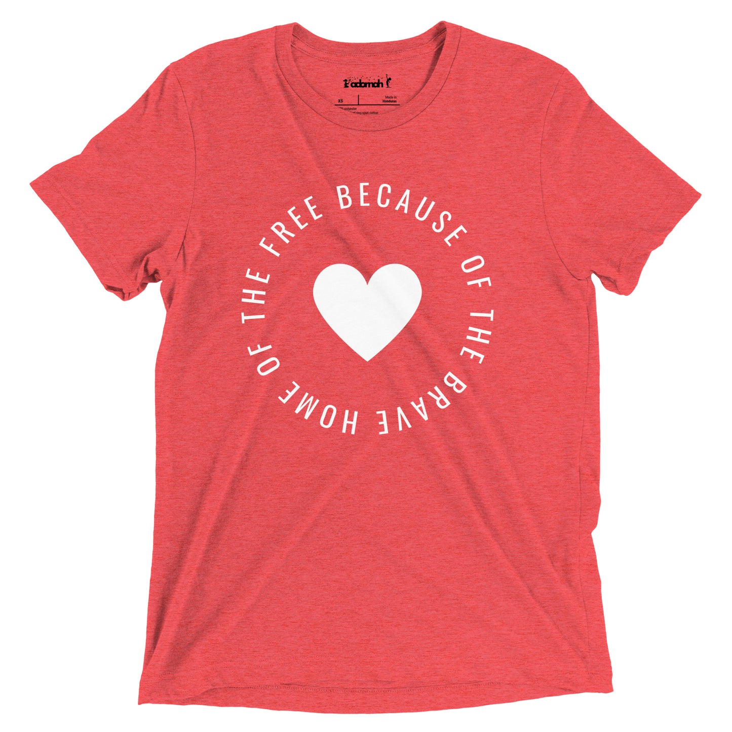 Home of the Free Adult Unisex Memorial Day T-shirt