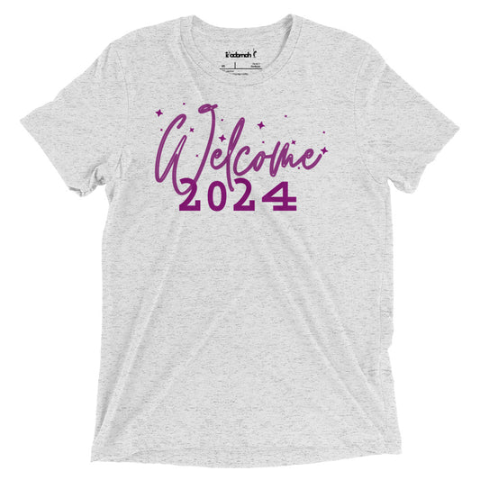 Welcome 2024 Adult Unisex New Year T-shirt