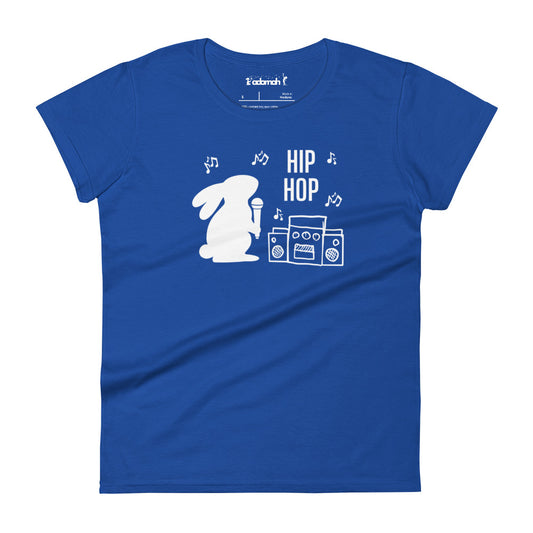 Hip Hop Bunny Teen's short sleeve t-shirt