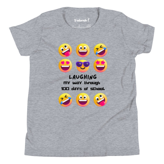 Laughing through 100 Days Youth T-shirt