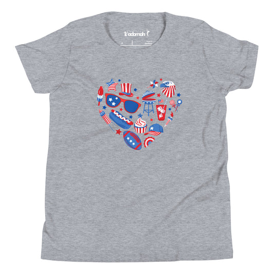 American Heart Youth 4th of July T-shirt