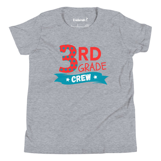 3rd grade crew Youth Back to school T-shirt
