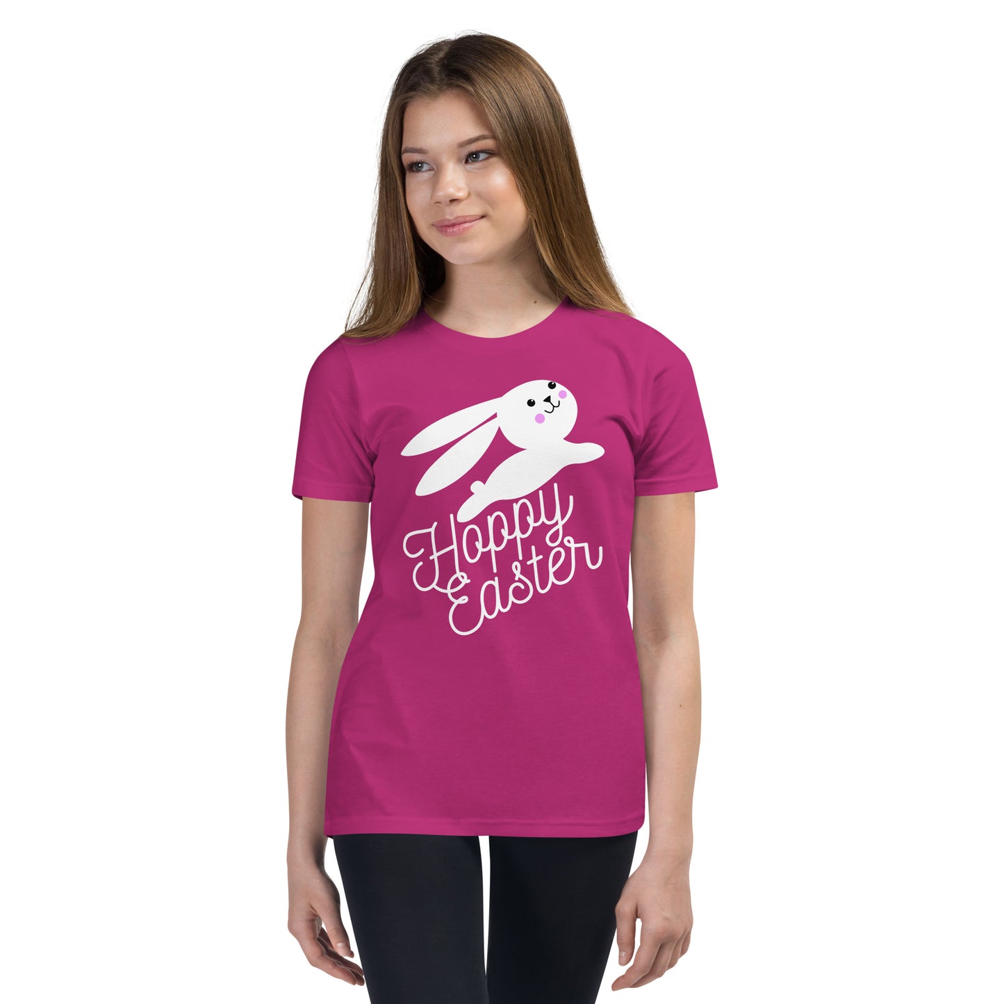 Hoppy Easter Youth Short Sleeve T-Shirt