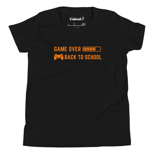 Game over Youth Back to school T-shirt