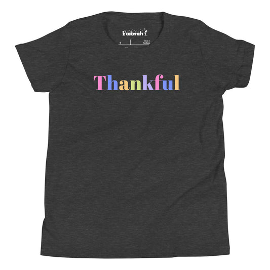 Thankful Youth Thanksgiving T-Shirt