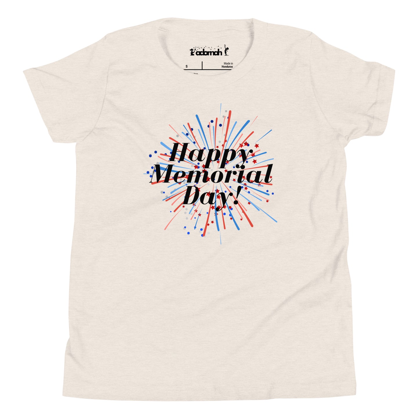 Happy Memorial Day Youth Fireworks T-shirt