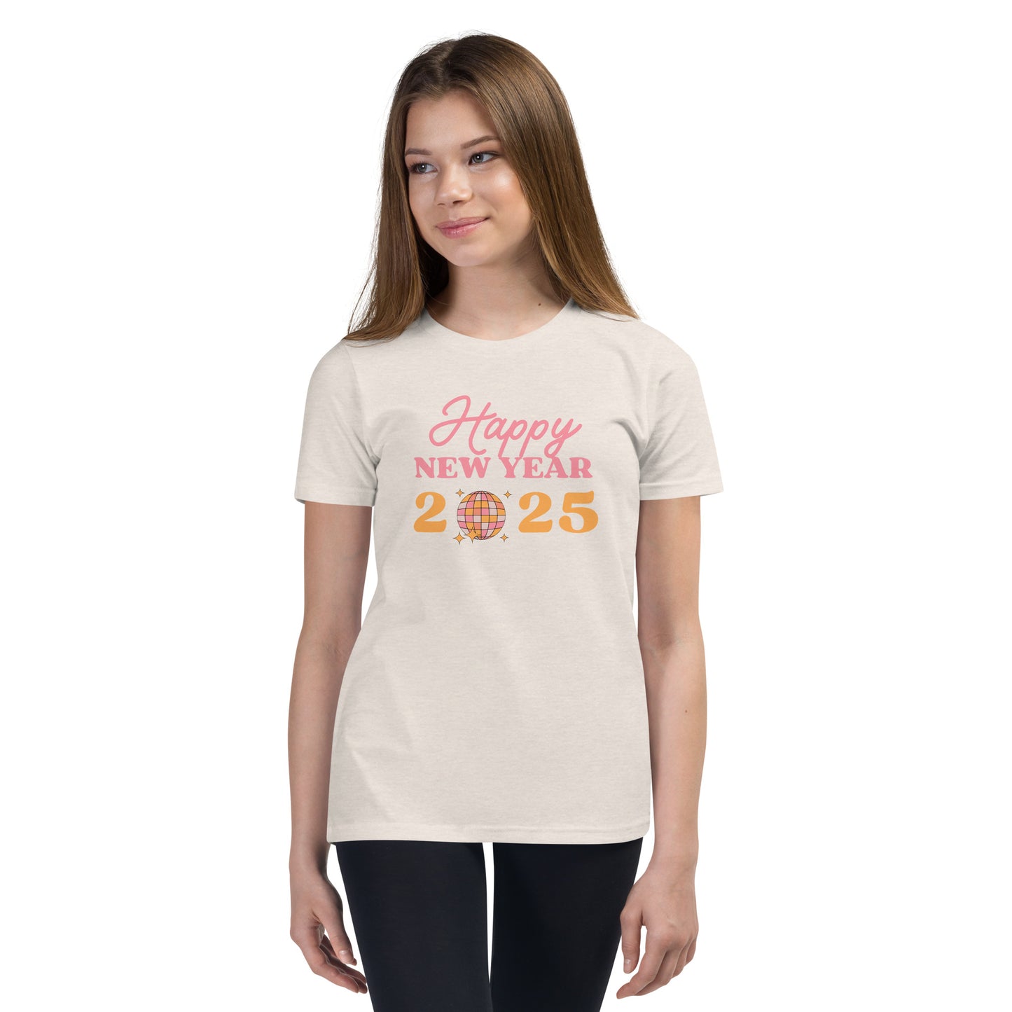 Happy New Year Youth Retro T-Shirt