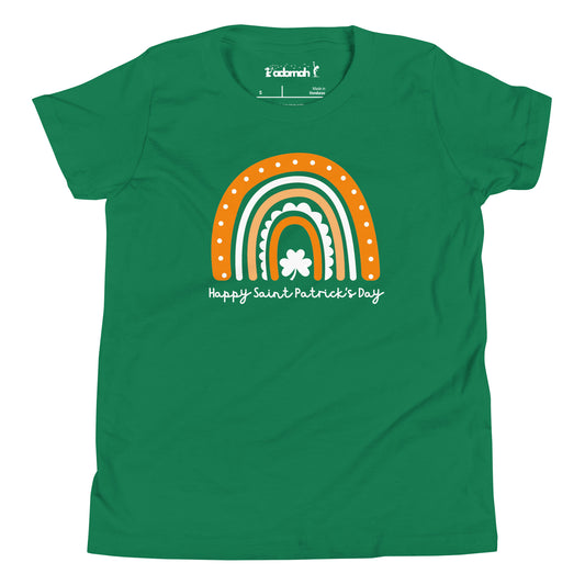 Happy Saint Patrick's Day Rainbow Youth T-Shirt